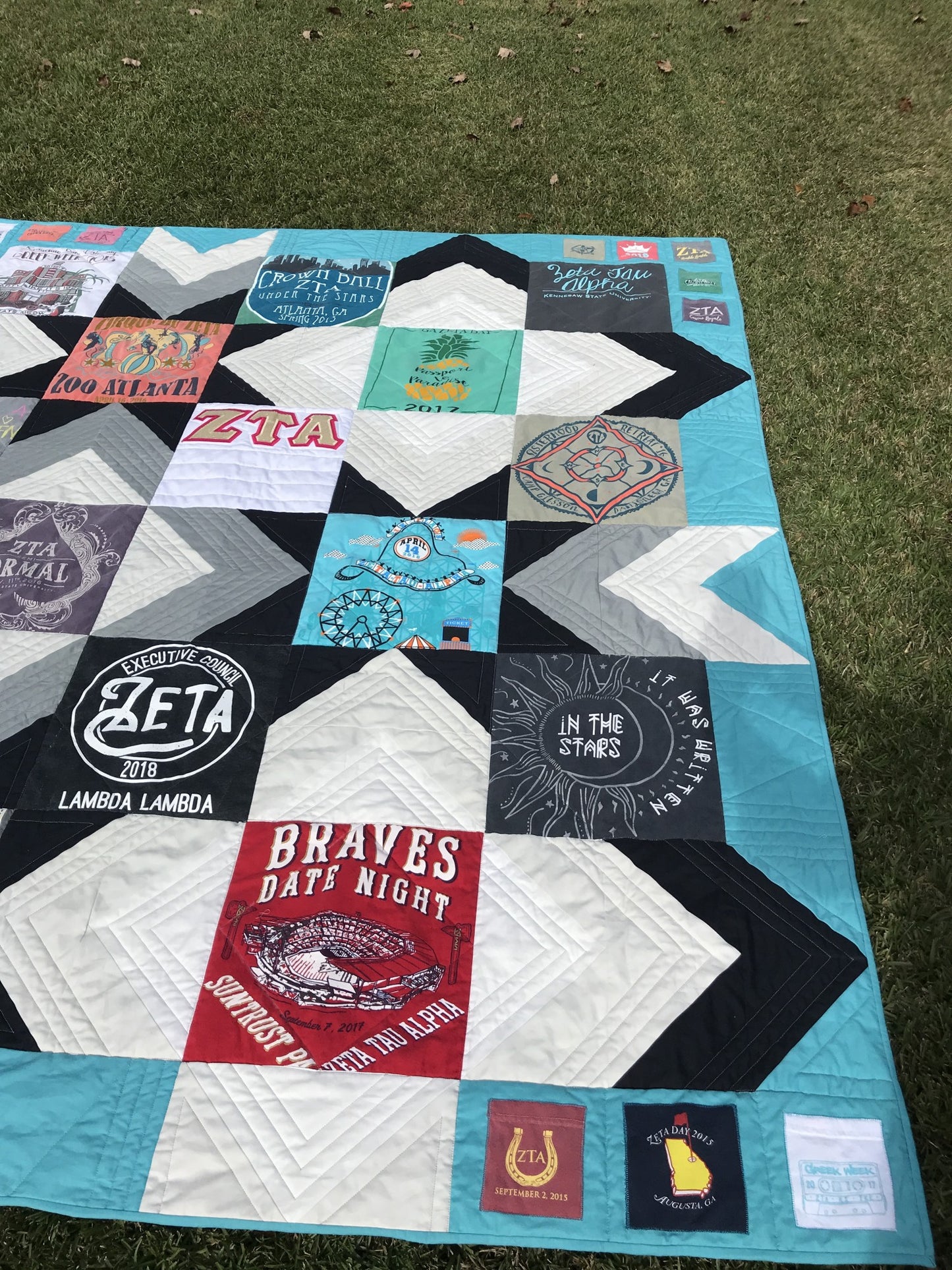 Sorority T Shirt Quilt