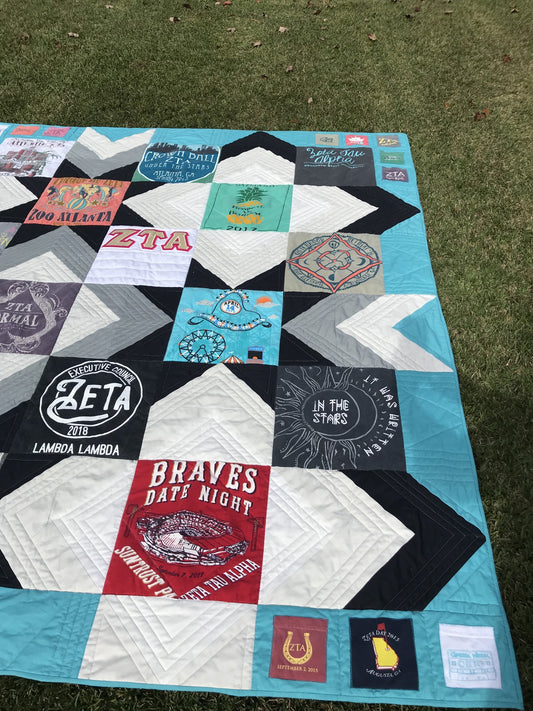 Sorority T Shirt Quilt