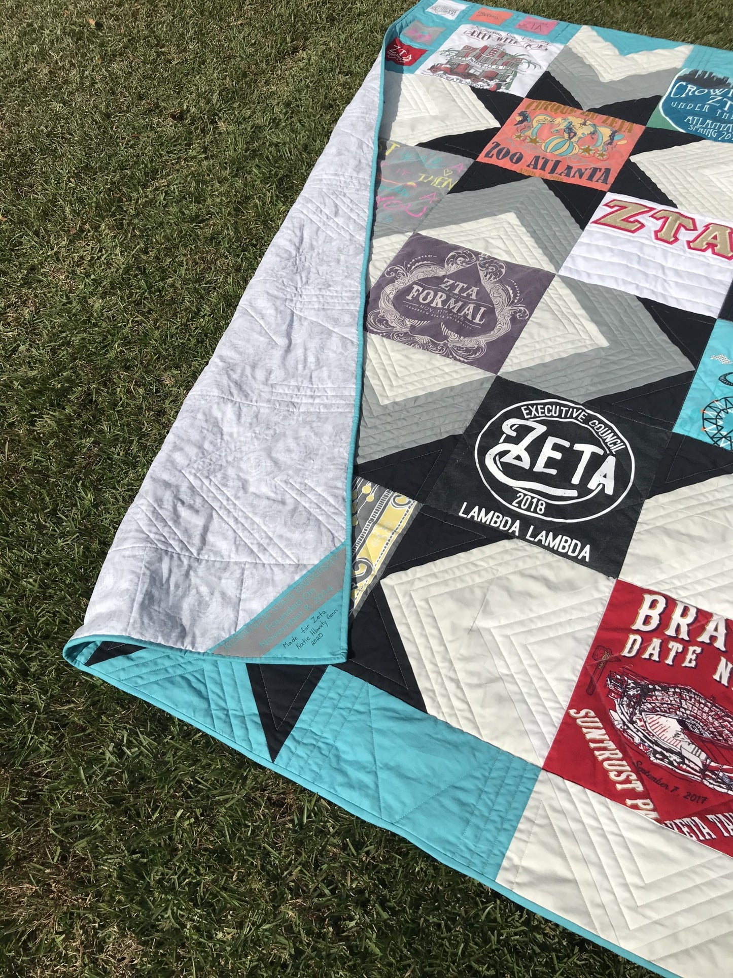 Sorority T Shirt Quilt