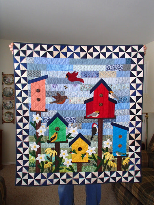 My Birdhouse Quilt
