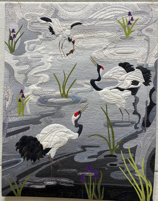 Red-Crowned Cranes