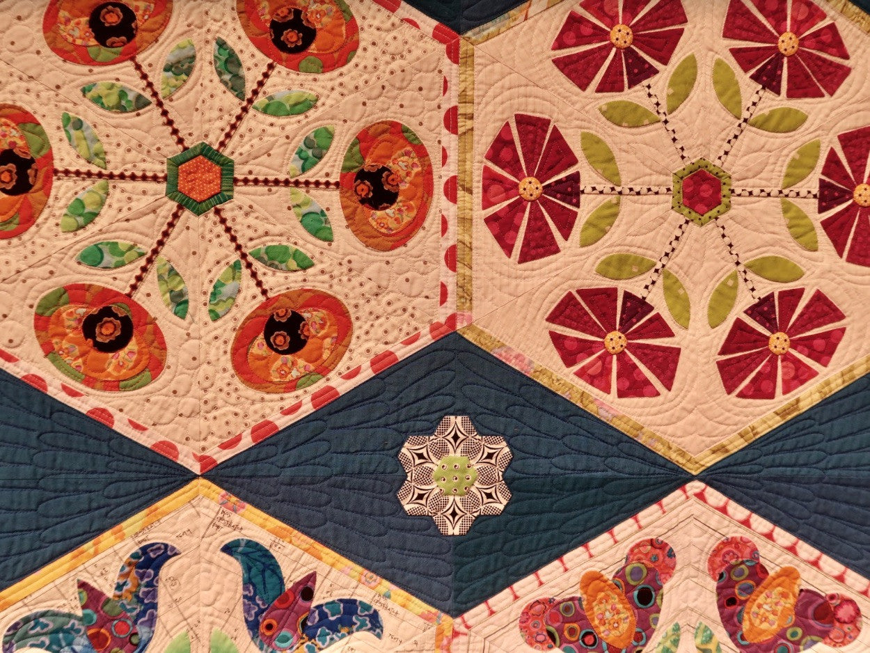 Hexie Garden Quilt