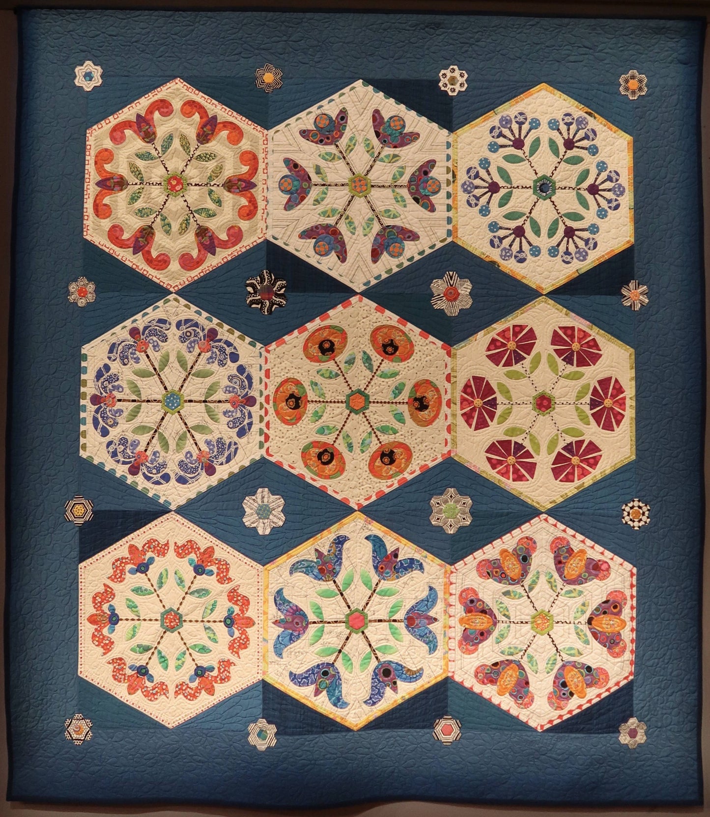Hexie Garden Quilt