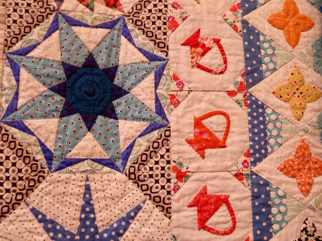 Hexie Garden Quilt