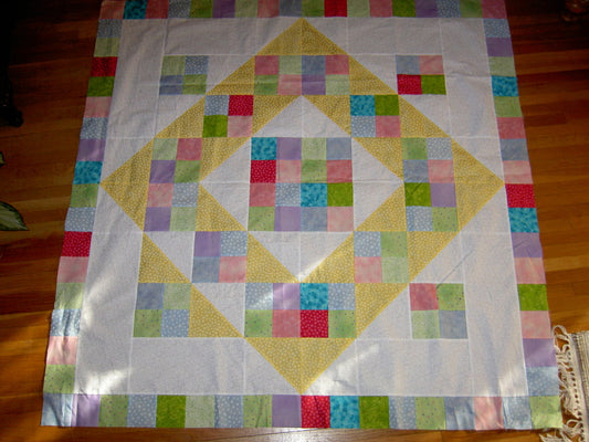 No Name baby quilt