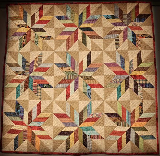 Scrappy Chevron Star