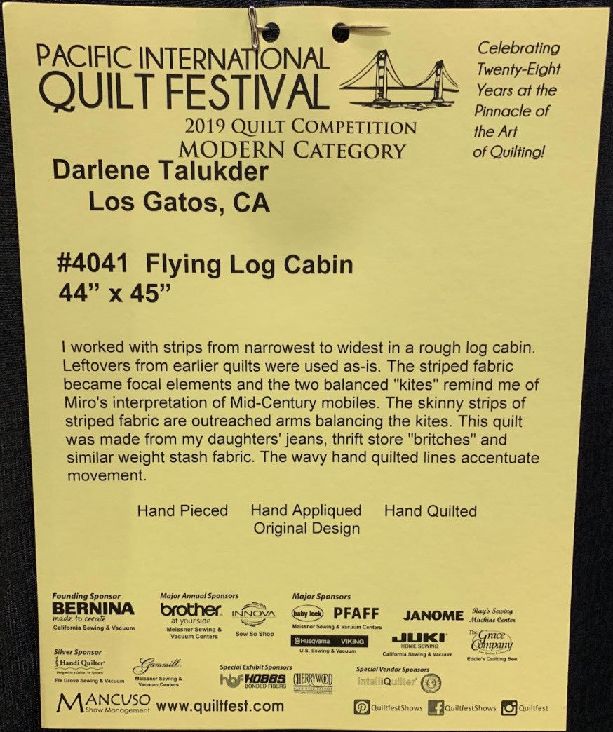 Flying Log Cabin