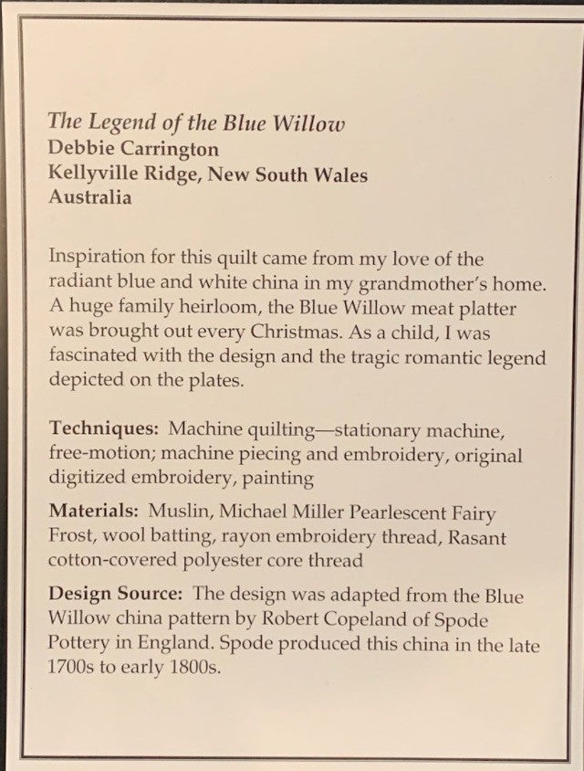 The Legend of the Blue Willow