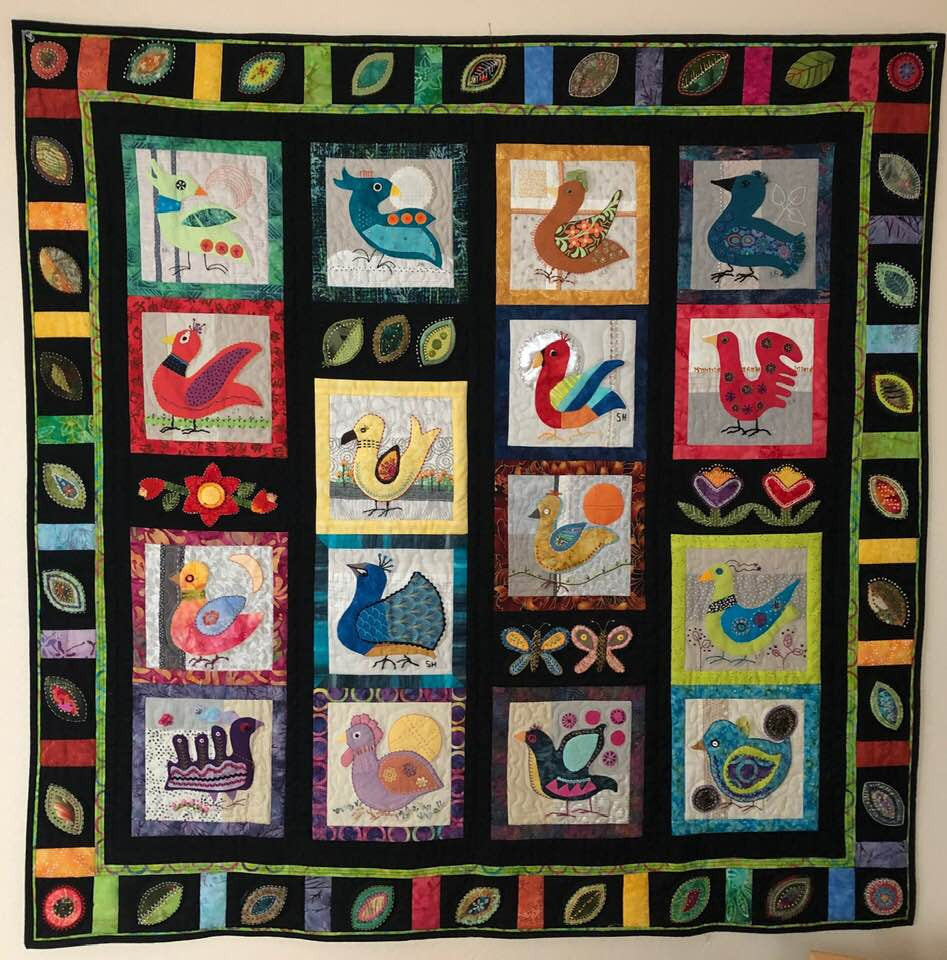 Flights of Fancy Group quilt