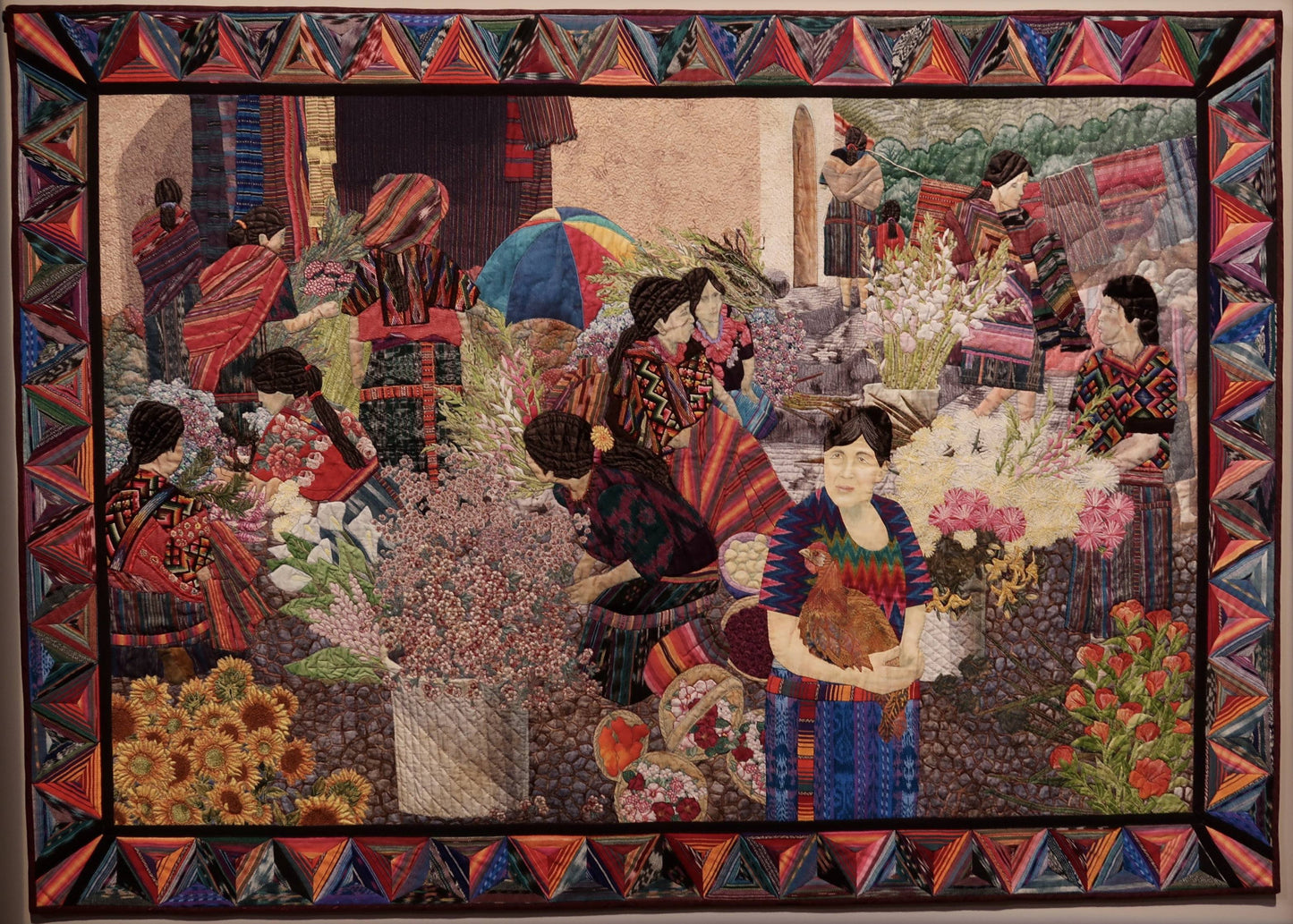 Flower Market, Chichicastenango, Guatemala