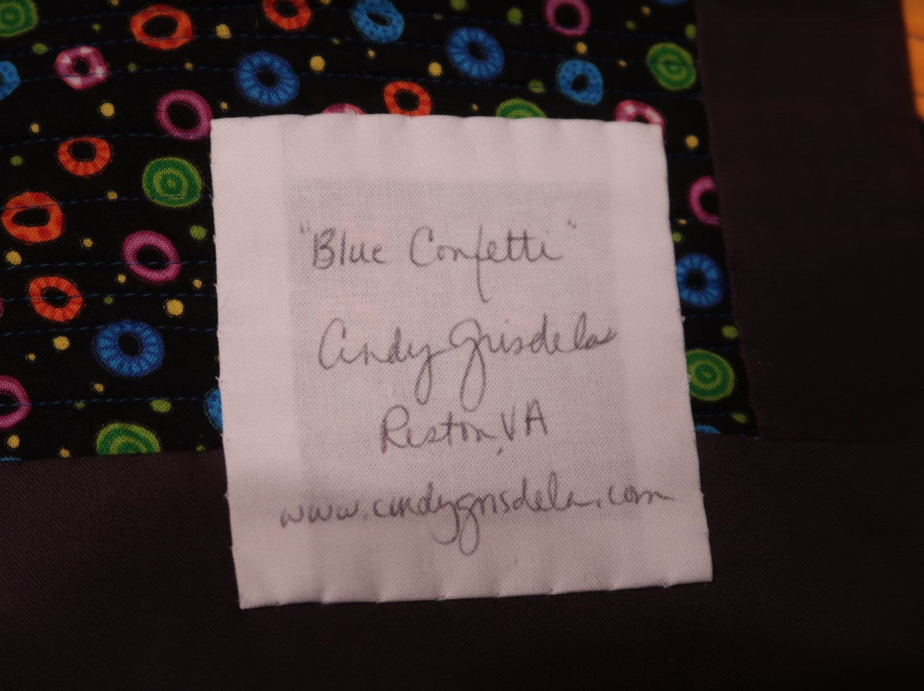 Blue Confetti