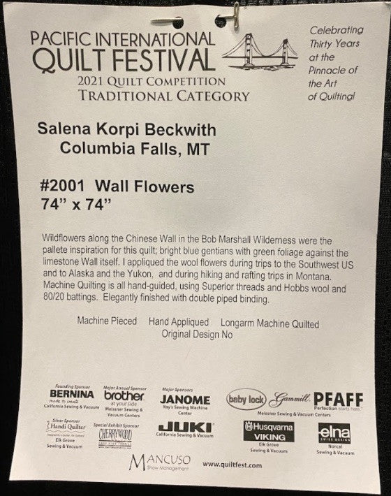 Wall Flowers