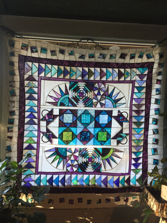 Paper piecing sampler