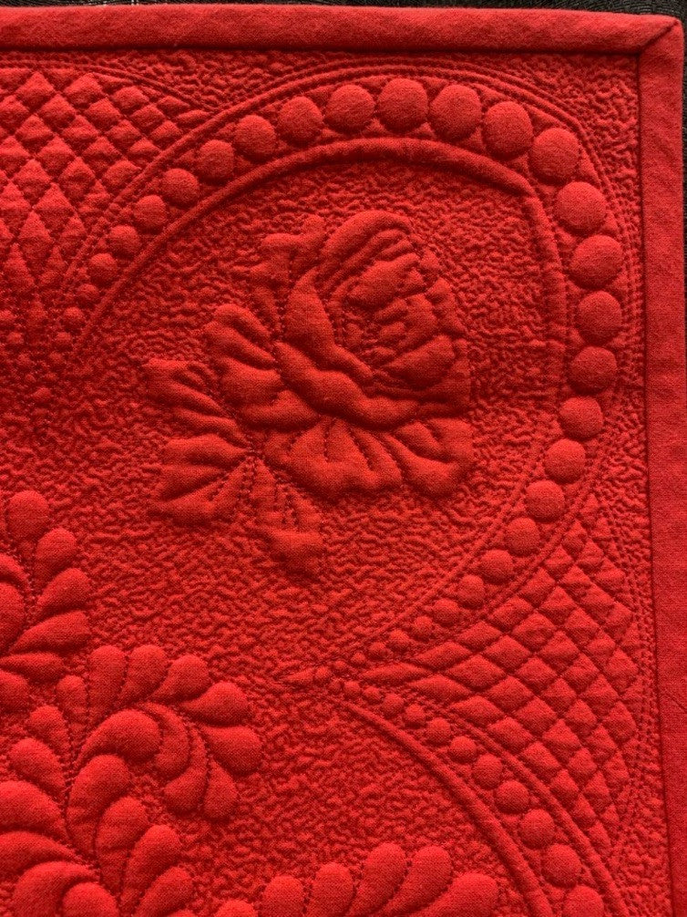 Red Rosework