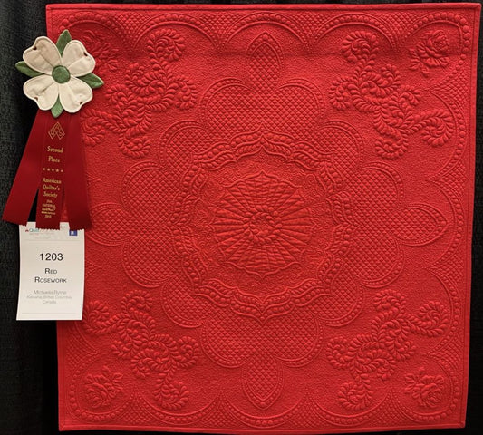 Red Rosework