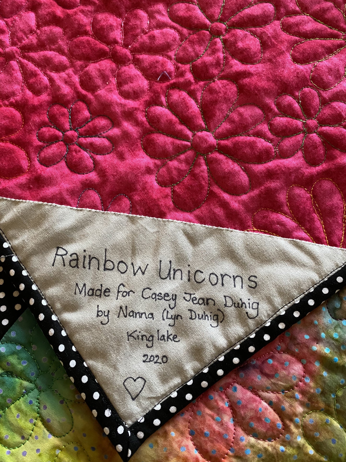 Casey's Rainbow Unicorns
