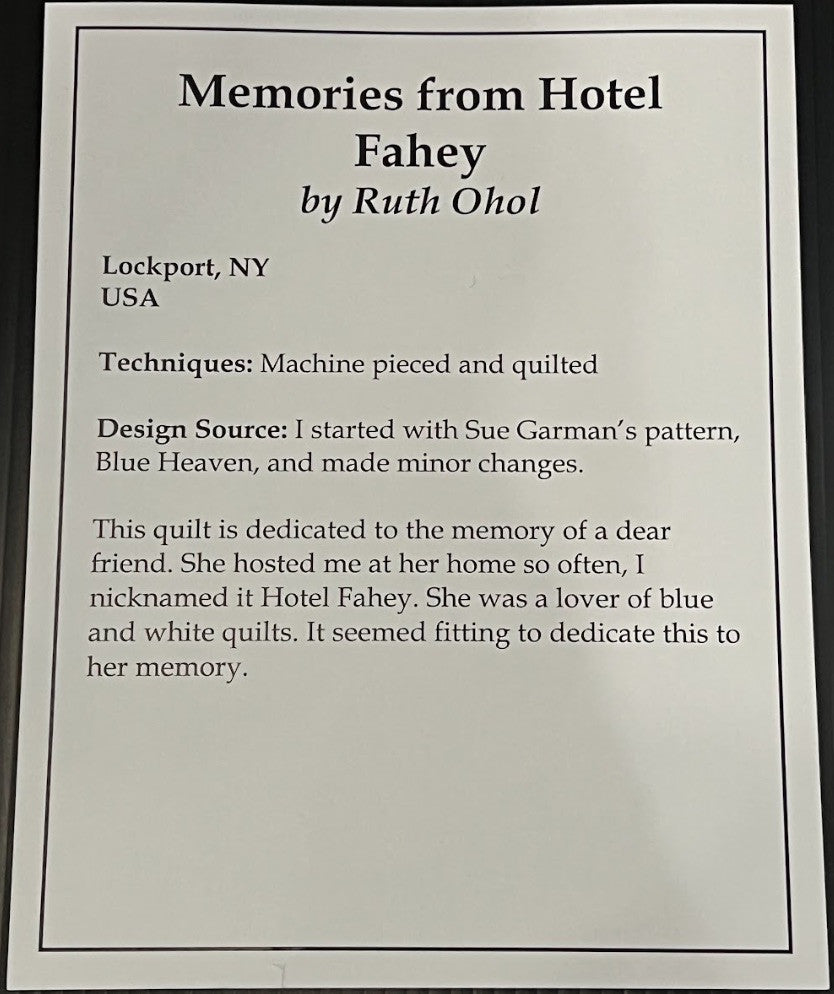 Memories From Hotel Fahey