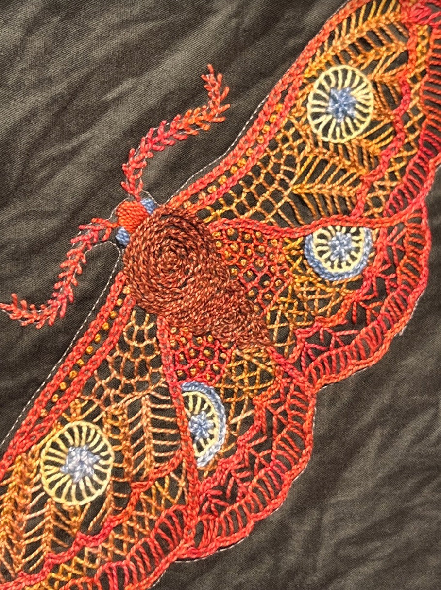 Embroidered Butterflies