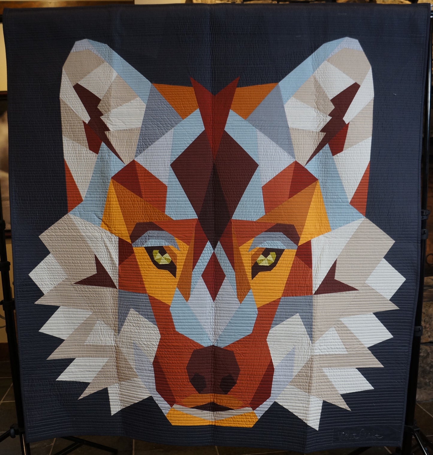 The Wolf Abstractions Quilt