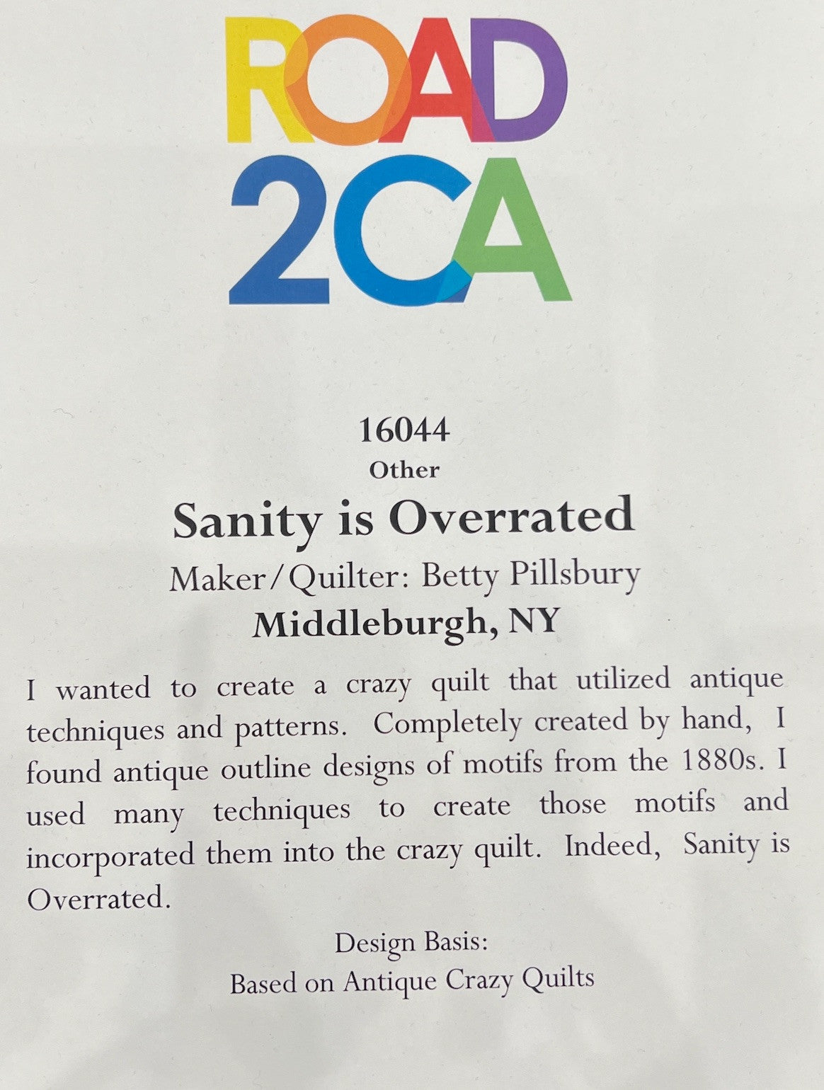 Sanity is Overrated
