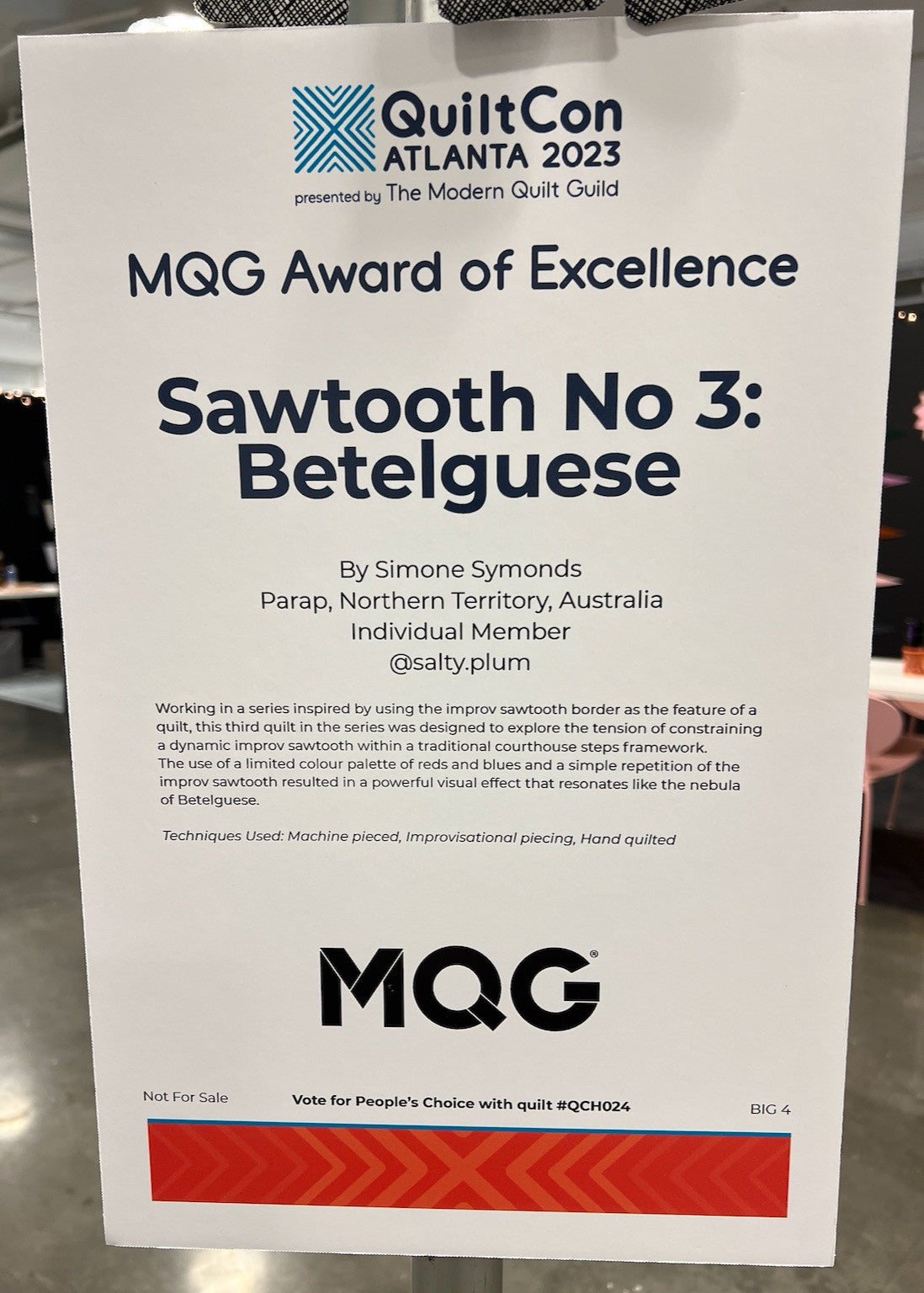 Sawtooth No 3: Betelguese