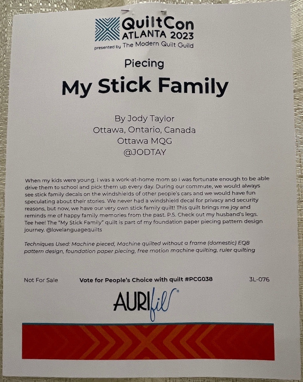 My Stick Family