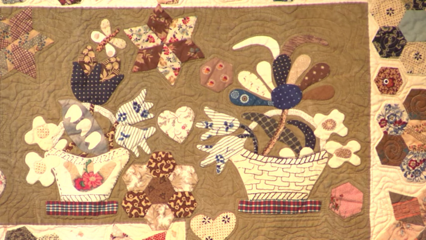 Century Folk Art Basket