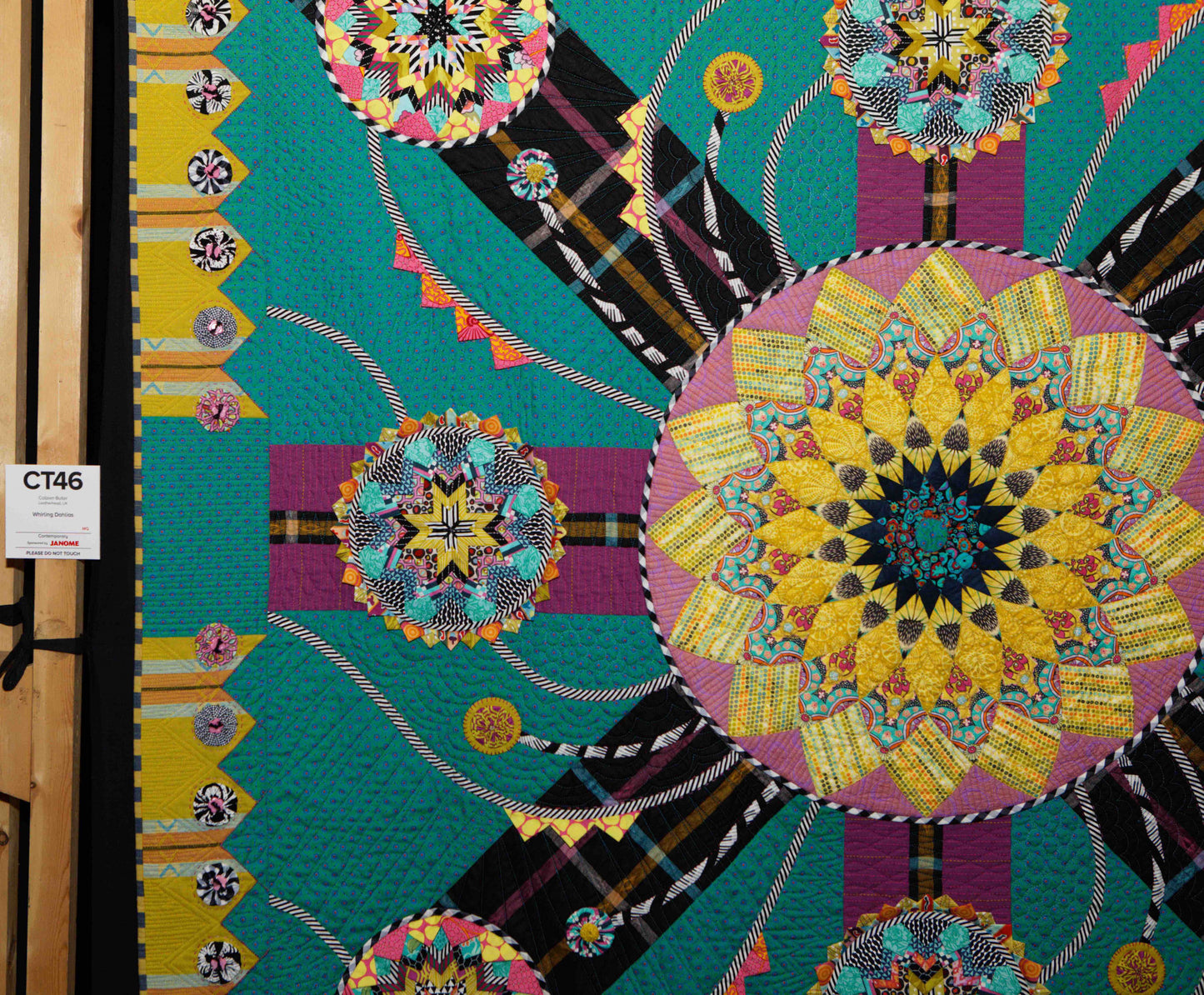 Whirling Dahlias