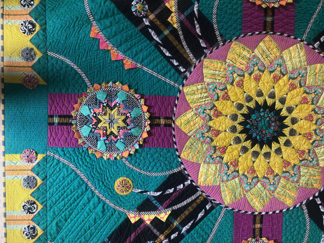 Whirling Dahlias