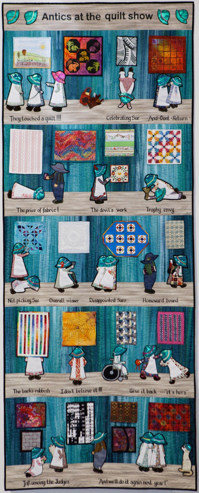Antics at The Quilt Show