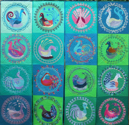 Couched Birds