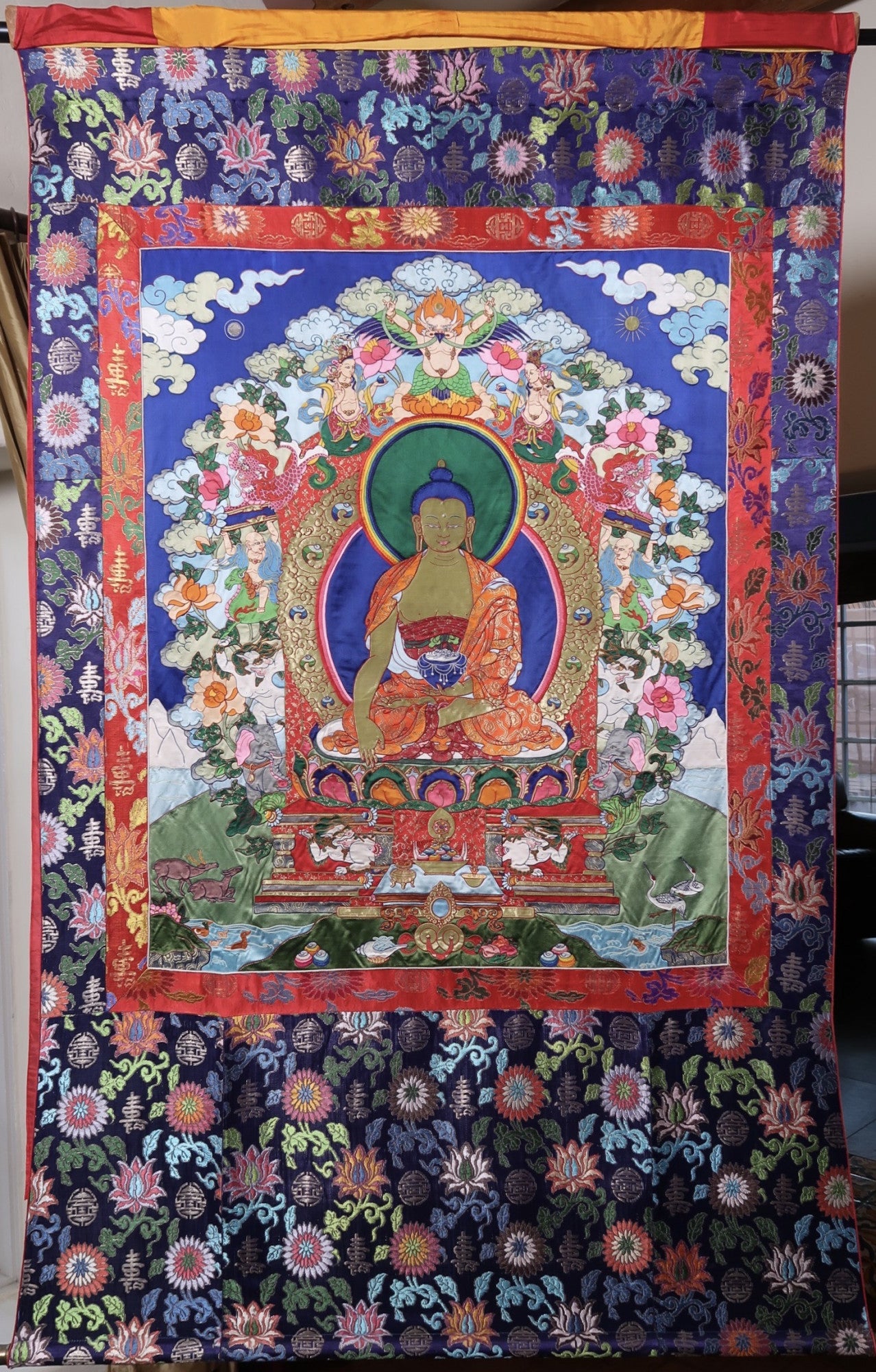 Buddha and the Six Supports