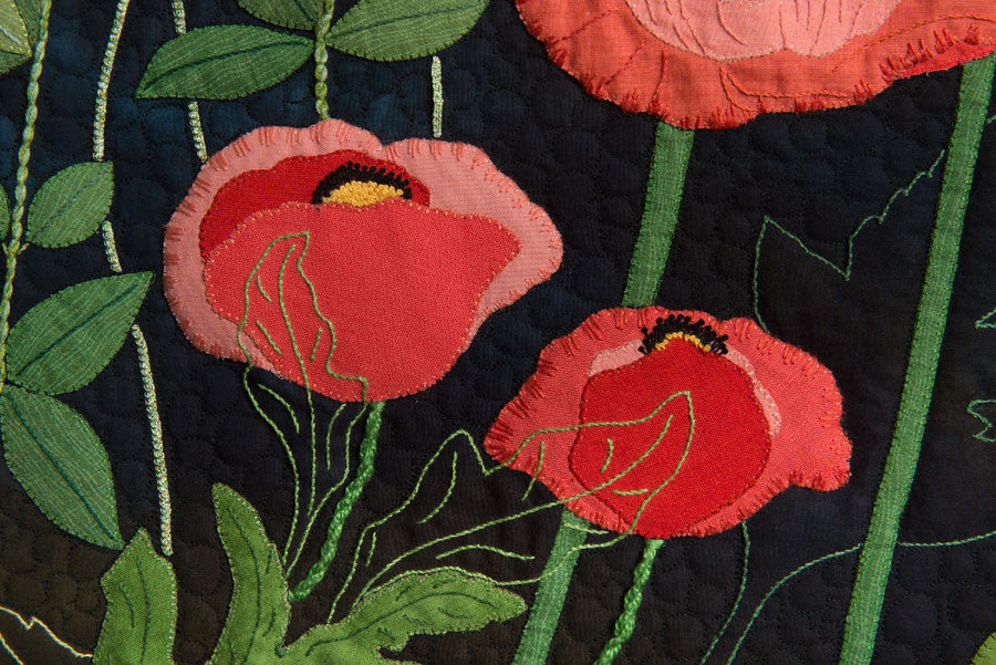P is for Poppy and Periwinkle