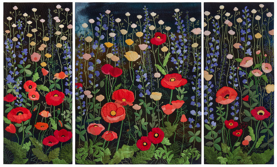P is for Poppy and Periwinkle