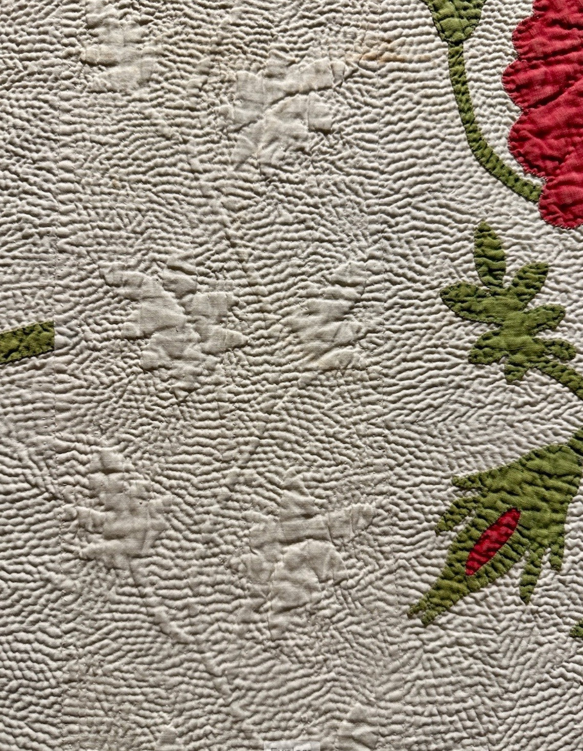 Applique Rose Quilt