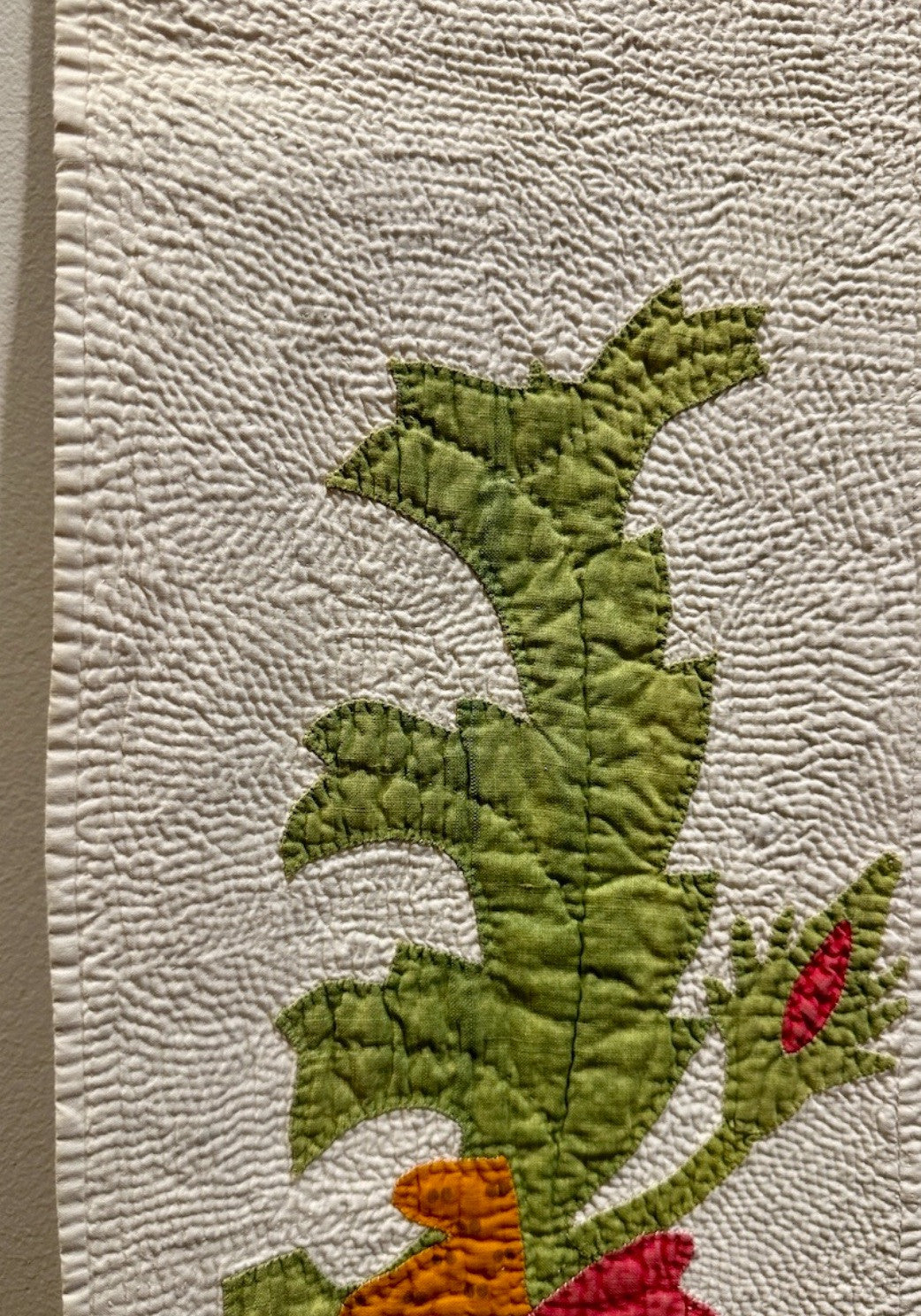 Applique Rose Quilt
