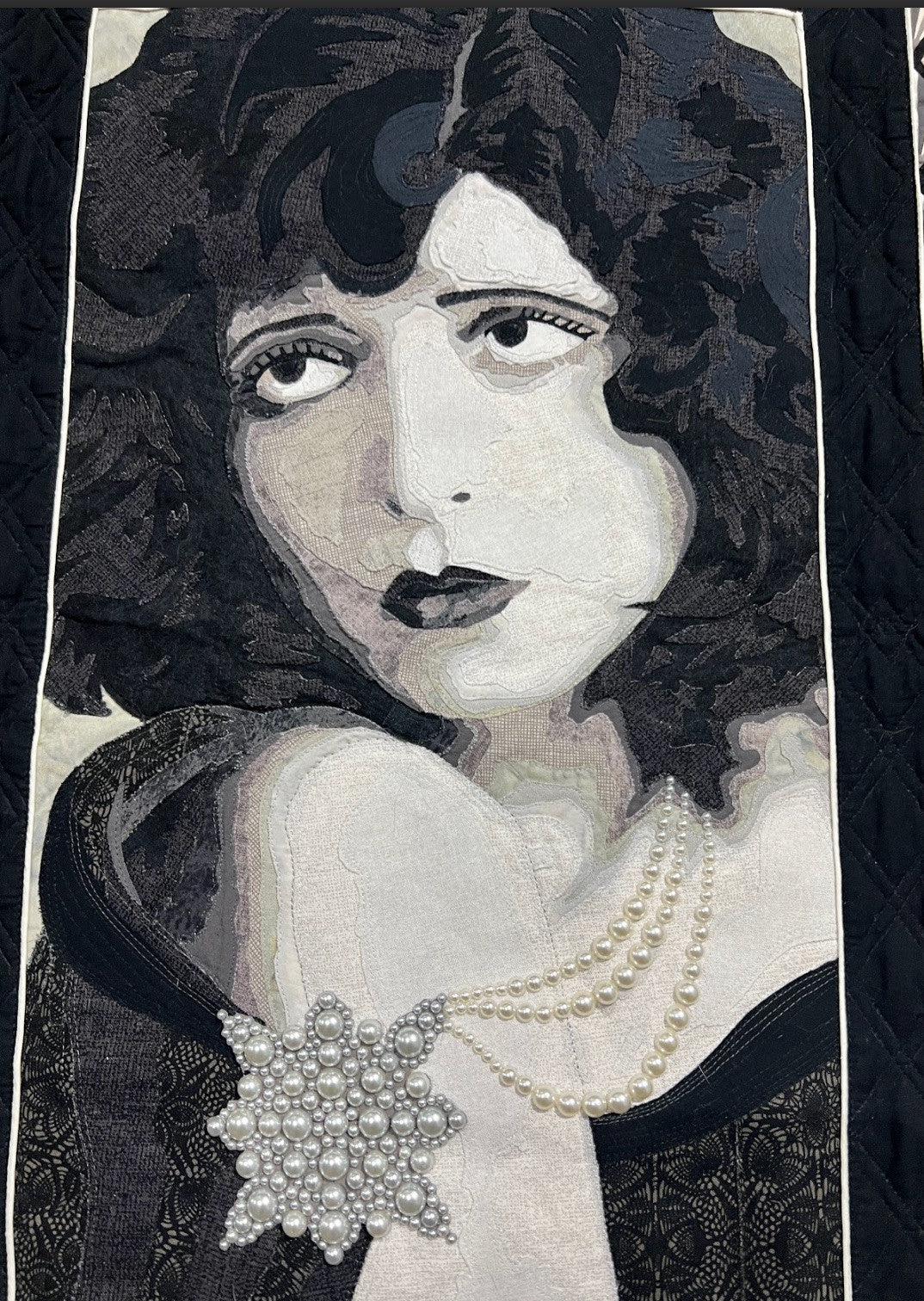 Clara Bow Wearing a Cloak