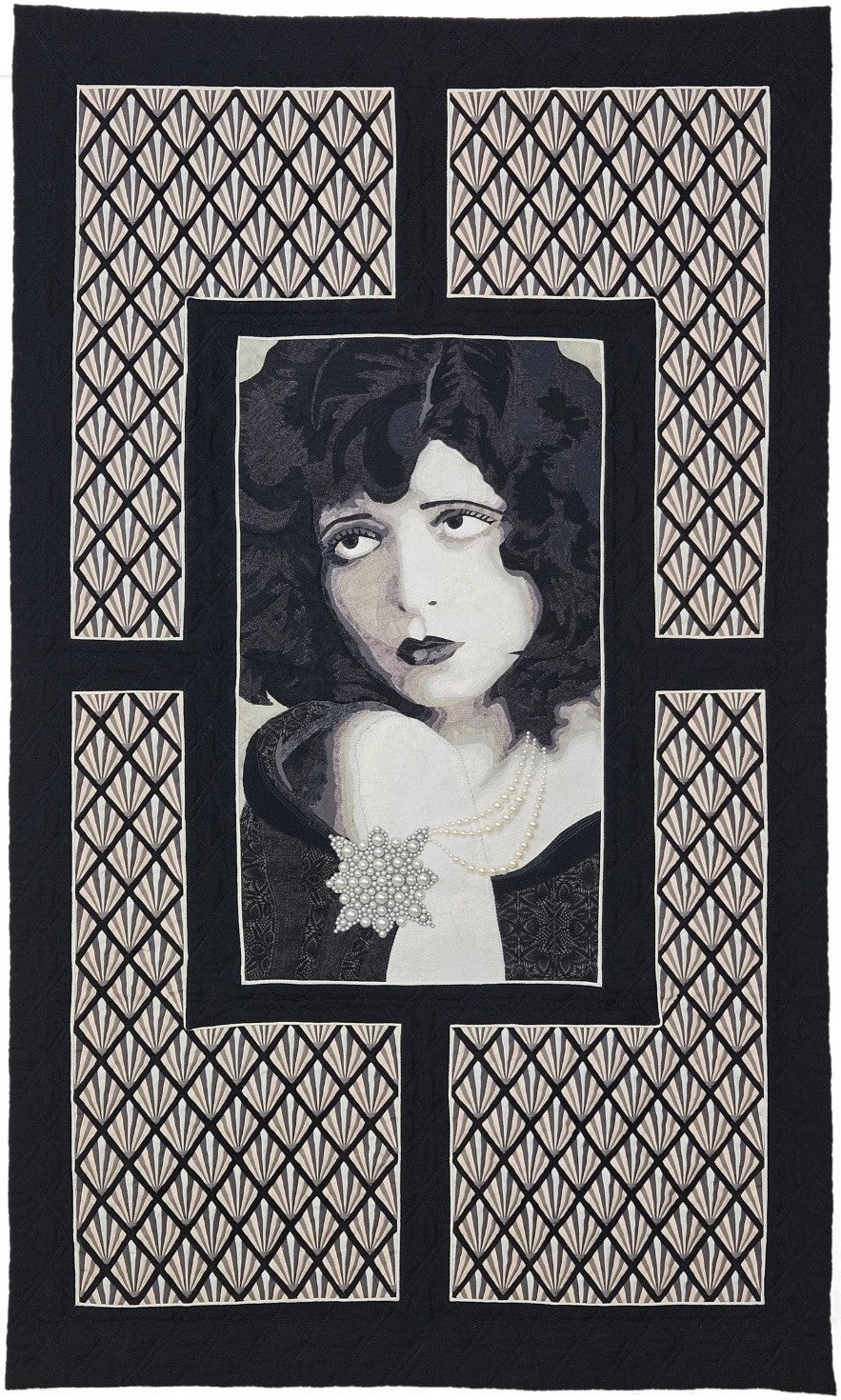 Clara Bow Wearing a Cloak