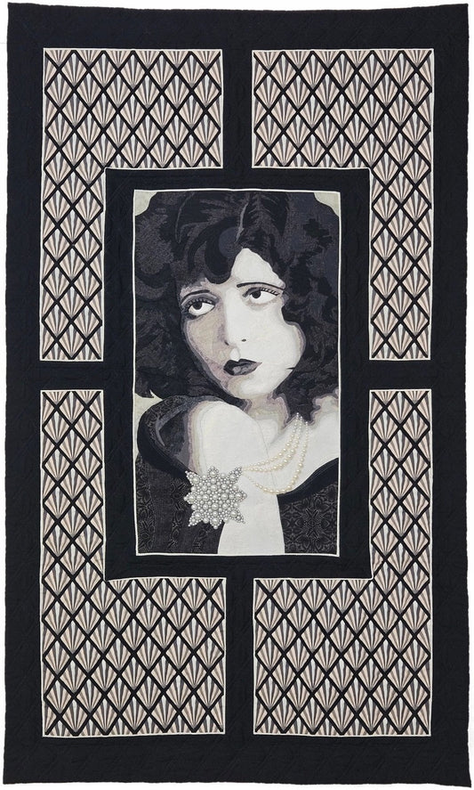 Clara Bow Wearing a Cloak