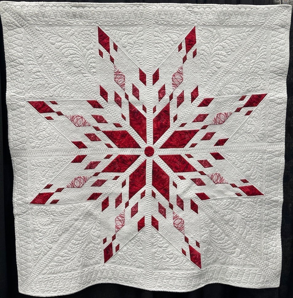 Modern Minimalist Snowflake