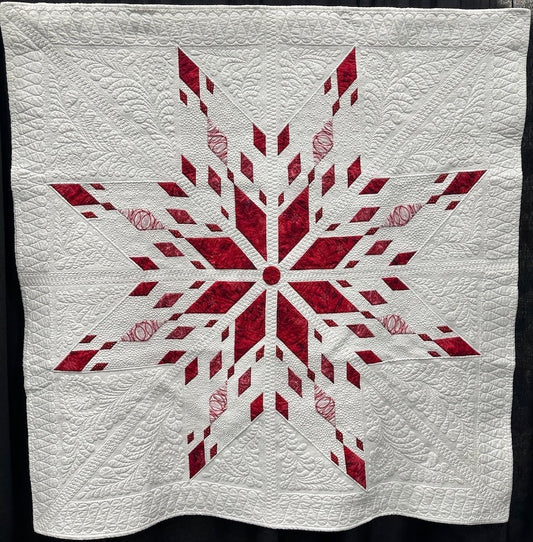 Modern Minimalist Snowflake
