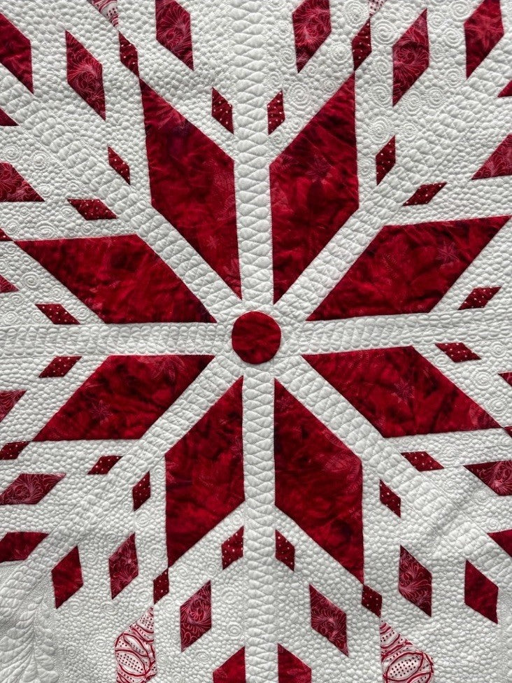 Modern Minimalist Snowflake
