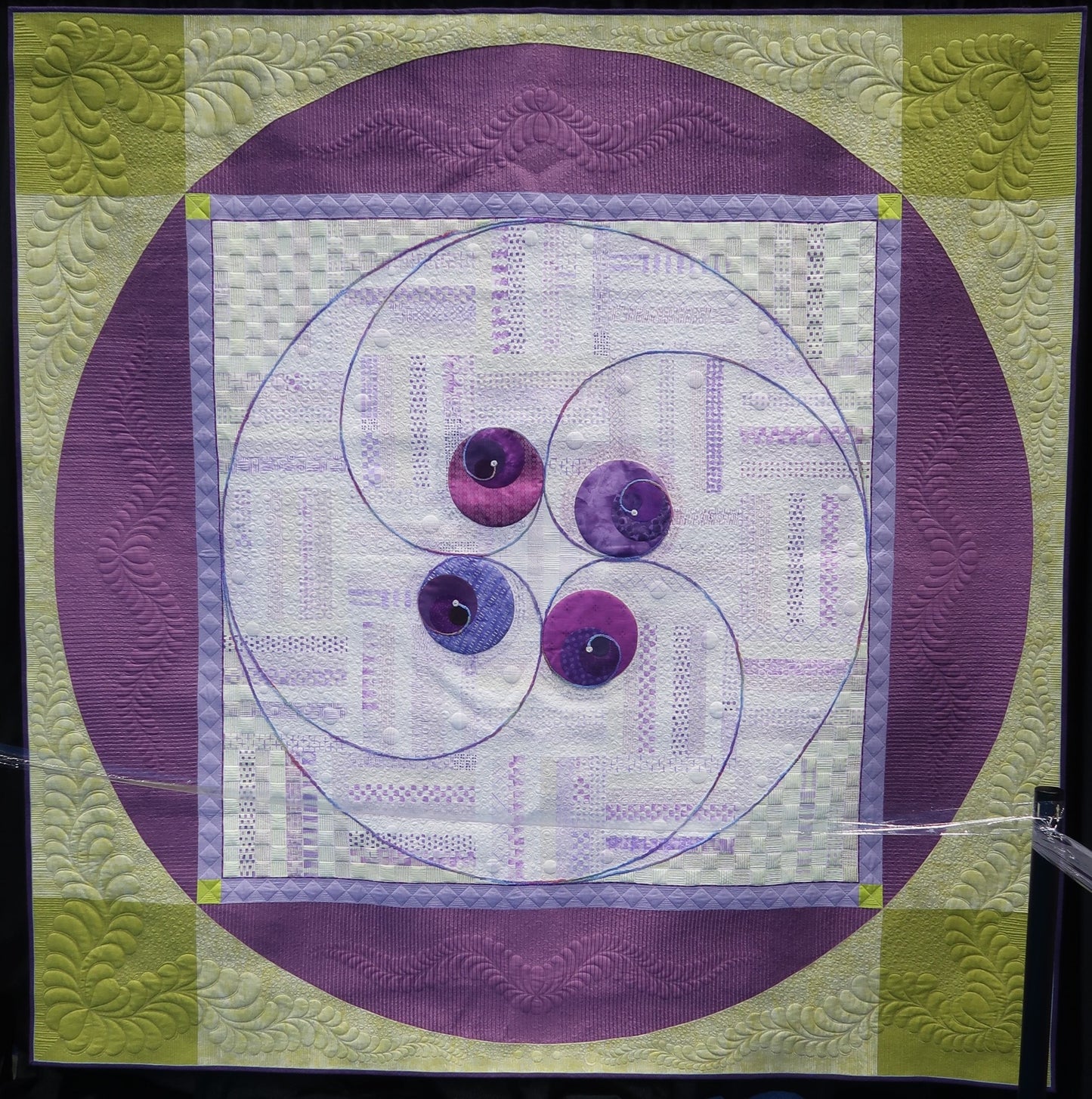 Spiraling Into Cerise