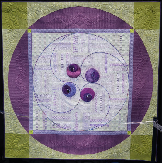 Spiraling Into Cerise