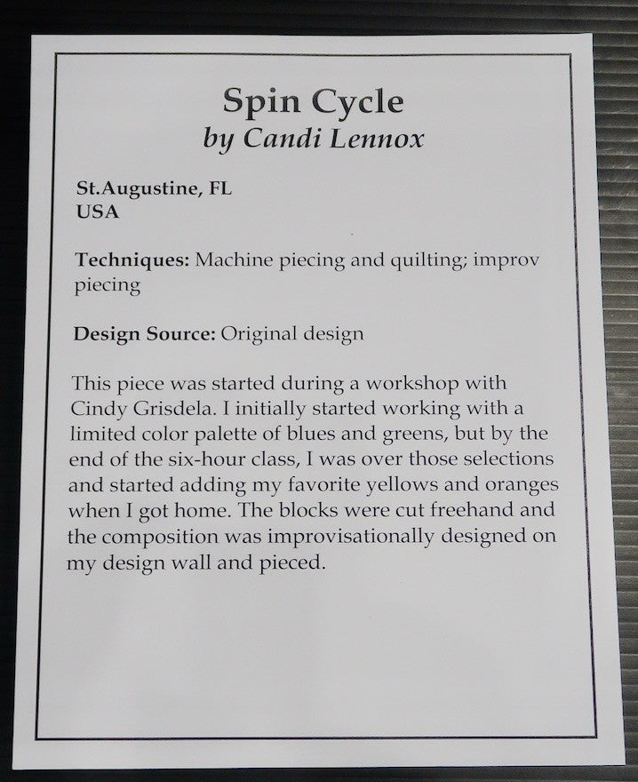 Spin Cycle