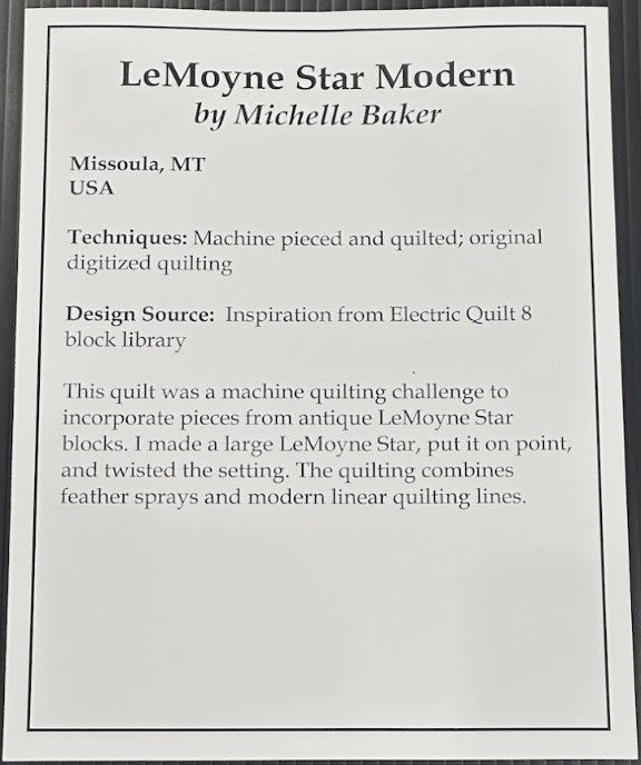 LeMoyne Star Modern
