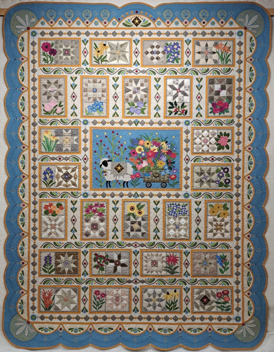 Blooming Blocks & One From the Flock