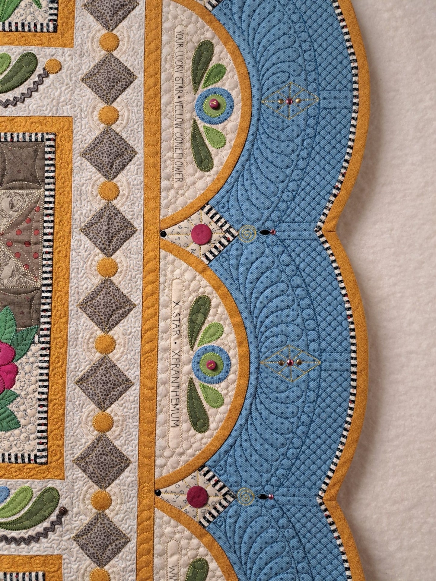 Blooming Blocks & One From the Flock