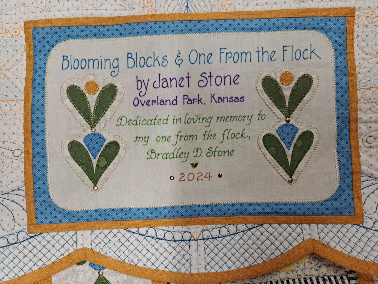 Blooming Blocks & One From the Flock