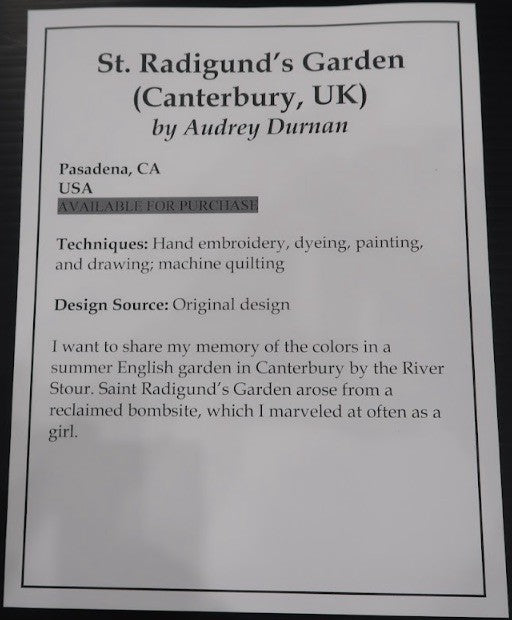 St. Radigund's Garden (Canterbury, UK)